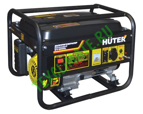 Бензогенератор Huter DY4000L 3 кВт
